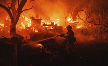 Ordenan evacuación de miles de residentes por incendio en California