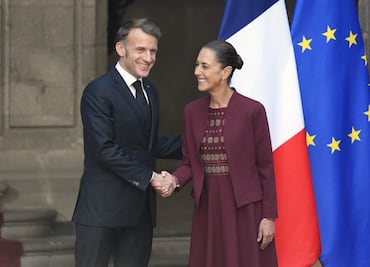 Histórico encuentro en Palacio Nacional: Macron llega a México para fortalecer lazos políticos, económicos y culturales