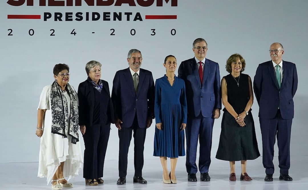 Gabinete de Claudia Sheinbaum. ¿Quiénes son los primeros integrantes de su equipo? Foto: AP