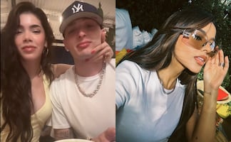 Becky G comenta video de Kenia Os y Peso Pluma y fans recuerdan: "Así comenzó Ángela Aguilar"