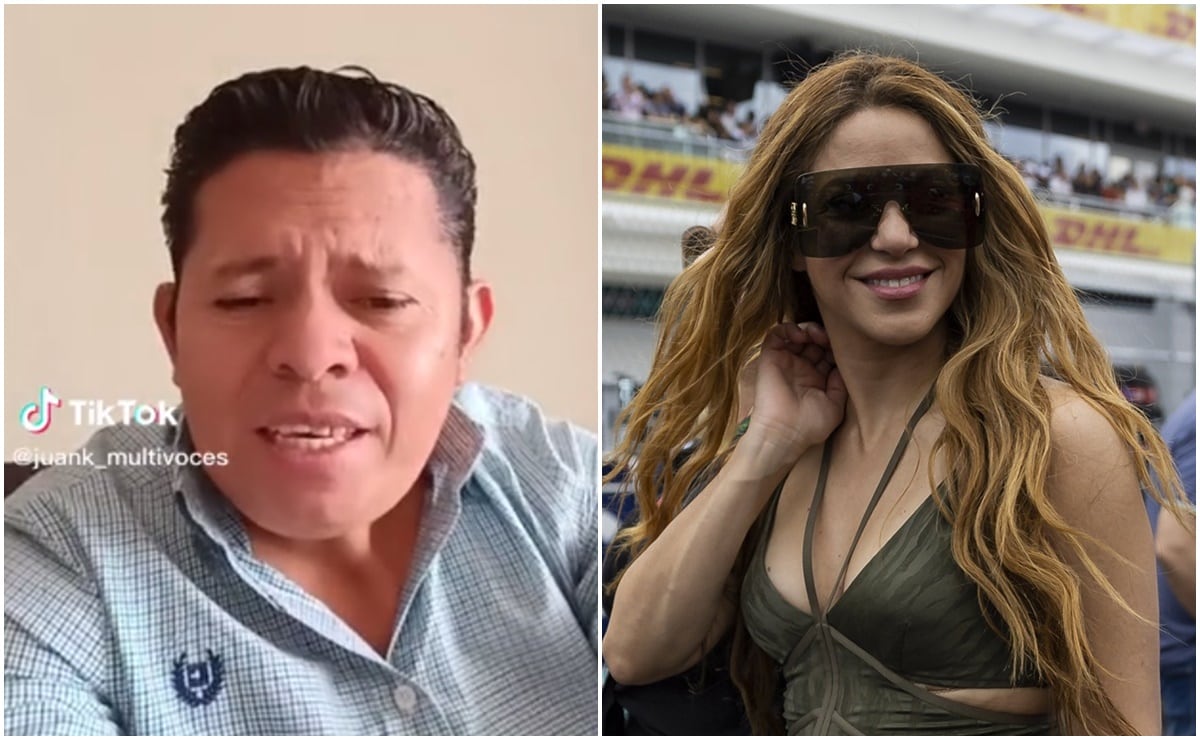 Shakiro VIDEO. Hombre canta