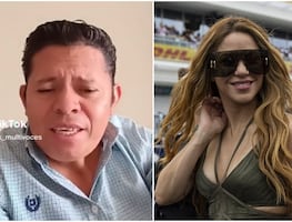Hombre canta "igualito" a Shakira y arrasa en redes; fans lo nombran "Shakiro"