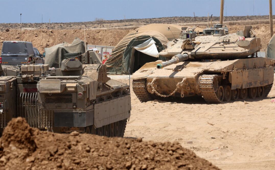 Israel corta el agua en Gaza y ordena a médicos evacuar antes de la invasión.  (Photo by Jack GUEZ / AFP)