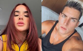 Gala Montes y Agustín Fernández protagonizan apasionado beso en la suite de La Casa de Los Famosos. VIDEO