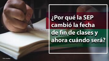 Fin de clases 2023. ¿Por qué la SEP recorrió la fecha de fin de clases? ¿Cuándo será?