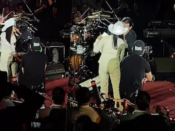 Christian Nodal se hace viral en redes por supuestamente besar a fan en la boca, ¿y Ángela?