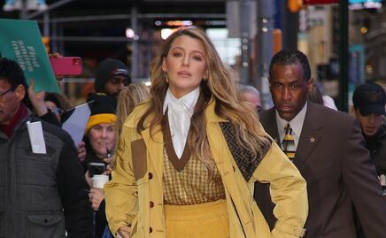 Blake Lively conquista Nueva York con glamour y minishort