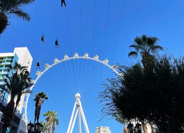 High Roller Observation Wheel y tirolesa Fly LINQ en Las Vegas: ¿cuánto cuesta subir a cada una?