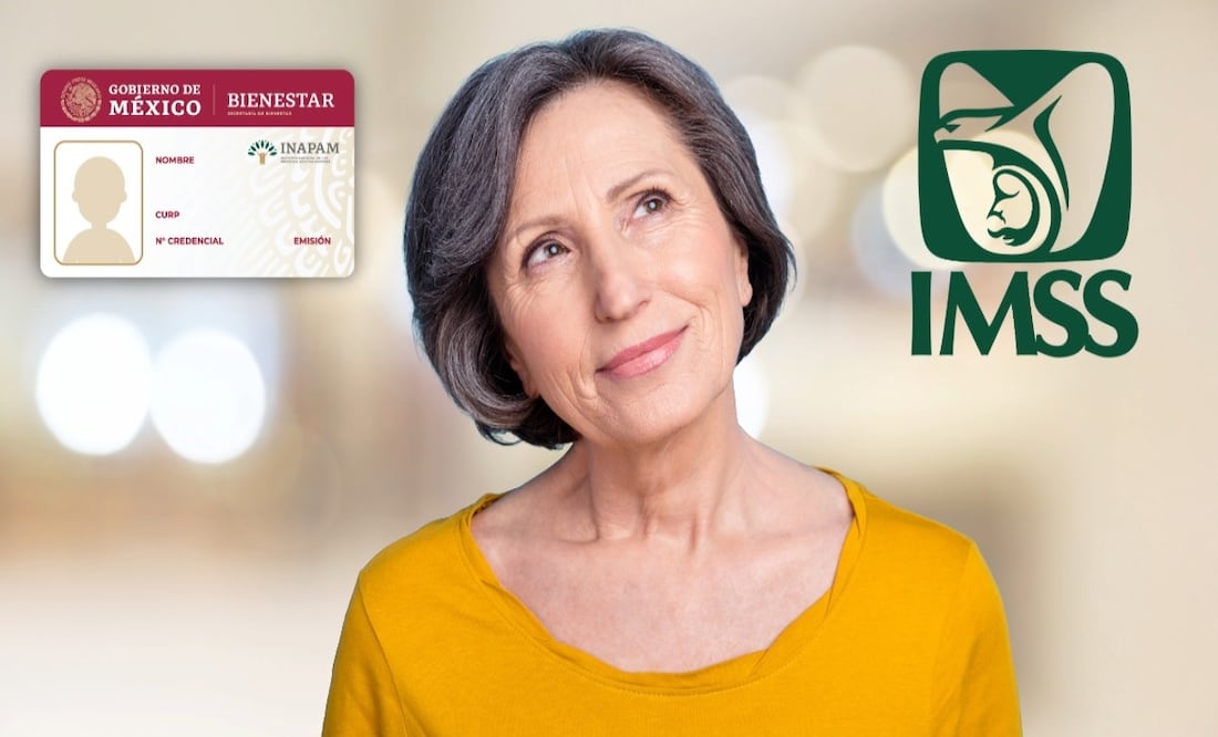 INAPAM: ¿Cómo utilizar tu tarjeta de adulto mayor para sumar semanas cotizadas del IMSS? Foto: IMSS / INAPAM / Adobe
