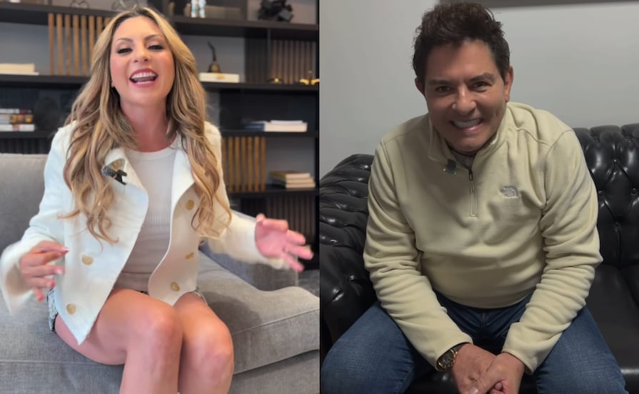 Mariana Ochoa y Ernesto Laguardia tuvieron un romance: él revela que tenía novia y ella lo sabía