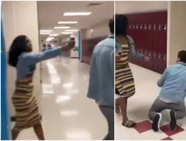 Estudiante rocía gas pimienta a maestro por quitarle su celular en EU