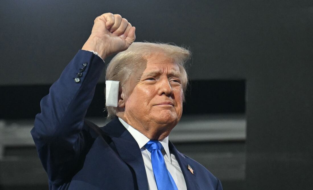 Trump es "otra persona" desde el atentado, afirma congresista republicana. Foto: AFP