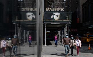 Salas de Broadway exigirán al público estar vacunado y usar cubrebocas
