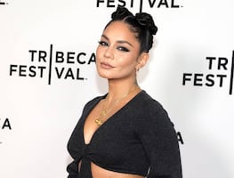 Vanessa Hudgens y el vestido cut out con el que se robó los reflectores en Tribeca