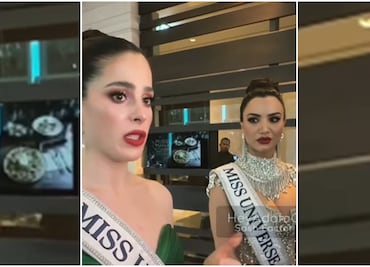 Miss Universo y Miss Irak se levantan por Miss México y abandona el evento tras insultos a Fátima Bosch