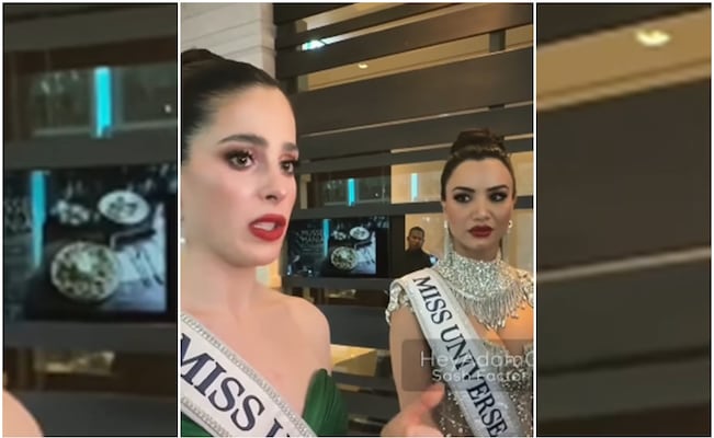 Miss Universo y Miss Irak se levantan por Miss México y abandona el evento tras insultos a Fátima Bosch