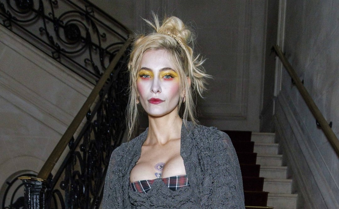 Paris Jackson presume su belleza con vestido transparente de atrevido escote. Foto: DPA Gruppe/The Grosby Group