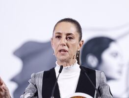 Claudia Sheinbaum responde a Noem: "Es absolutamente falso que haya alentado las protestas"