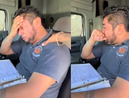 Trailero rompe en llanto tras accidente: "No saben cuánto he batallado". ¿Lo respalda su empresa?