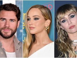 Jennifer Lawrence habla de ser la tercera en discordia en relación de Liam Hemsworth y Miley Cyrus