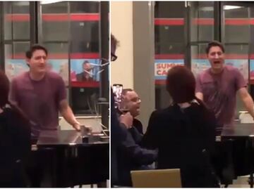 Video. Captan a Justin Trudeau cantando ‘Bohemian Rhapsody’ antes del funeral de la Reina