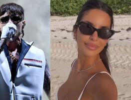 Captan a Peso Pluma de la mano con su ‘nueva novia’: ¿Quién es Gabrielle Britez?