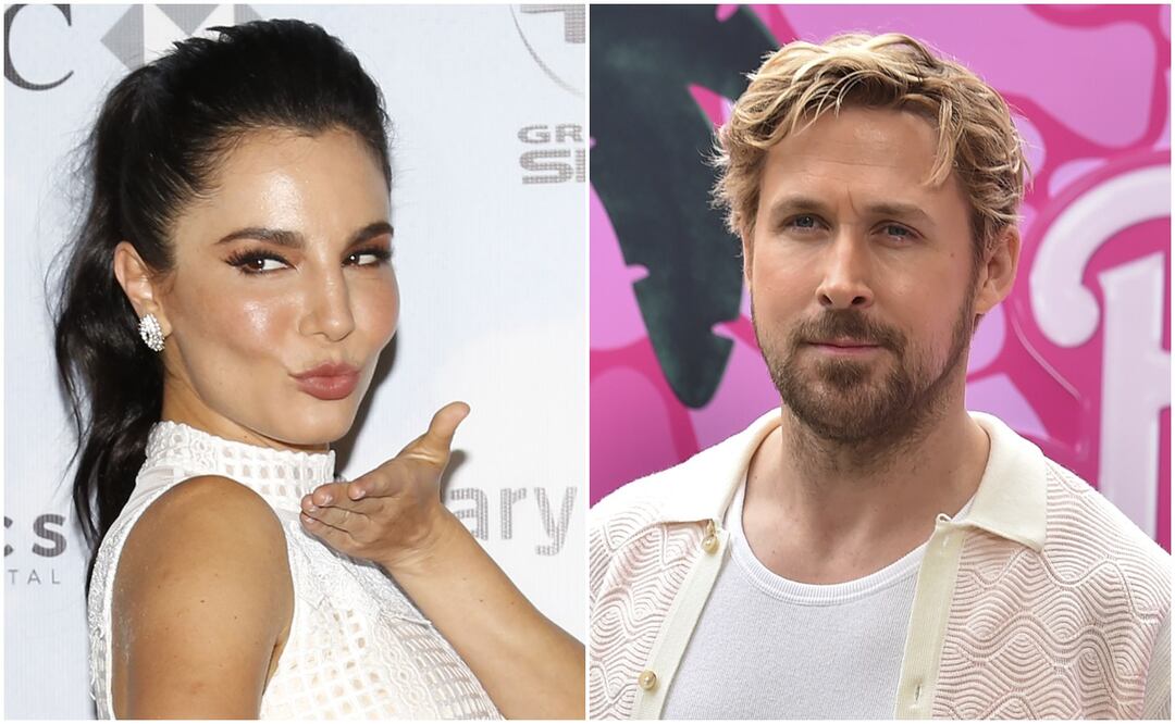 ¡No se acuerda! Ryan Gosling confundido escucha historia de cómo conoció a Martha Higareda. Foto: Foto: AGUSTIN SALINAS/EL UNIVERSAL/ AP