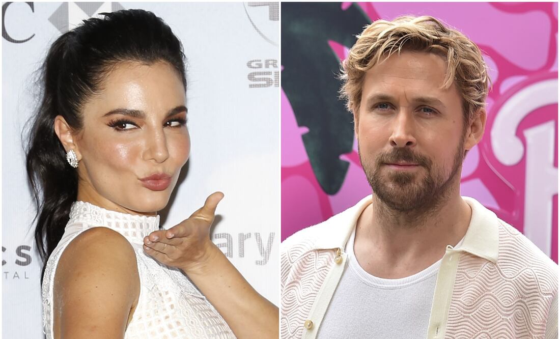¡No se acuerda! Ryan Gosling confundido escucha historia de cómo conoció a Martha Higareda. Foto: Foto: AGUSTIN SALINAS/EL UNIVERSAL/ AP