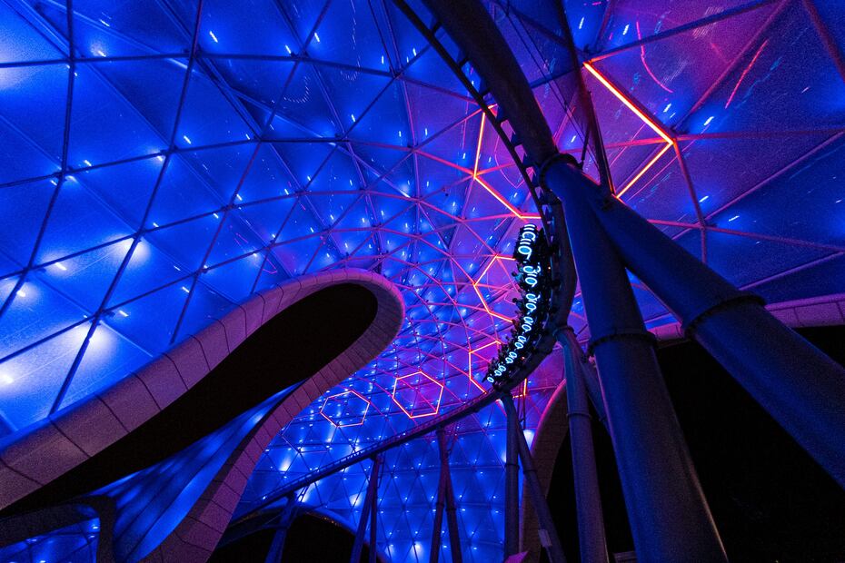 (Cortesía DISNEY) TRON Lightcycle / Run