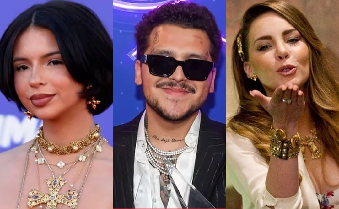 ¿Christian Nodal entregó anillo a Ángela Aguilar como el de Belinda? Lo que se sabe. Fotos: EFE