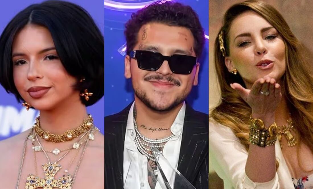 Aseguran que Nodal sigue amando a Belinda; podría buscarla en los Premios lo Nuestro. Fotos: EFE