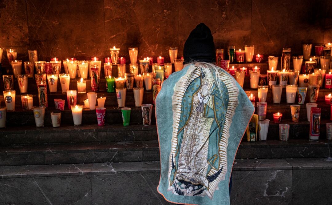 Miles de mexicanos celebran a la Virgen de Guadalupe durante el 12 de diciembre. Foto: iStock