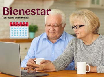 Calendario de pagos de Pensión Bienestar de mayo. Fechas oficiales para recibir hasta 6,200 pesos