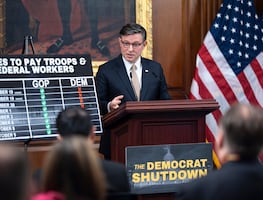 ¡Caos en Washington! 🇺🇸 Mike Johnson amenaza con el cierre de gobierno más largo de la historia y culpa a los demócratas