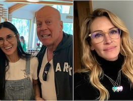 Bruce Willis lucha contra la demencia: Julia Roberts se une a los cuidados y conmueve a Hollywood
