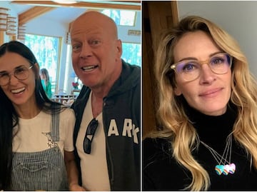 Bruce Willis lucha contra la demencia: Julia Roberts se une a los cuidados y conmueve a Hollywood