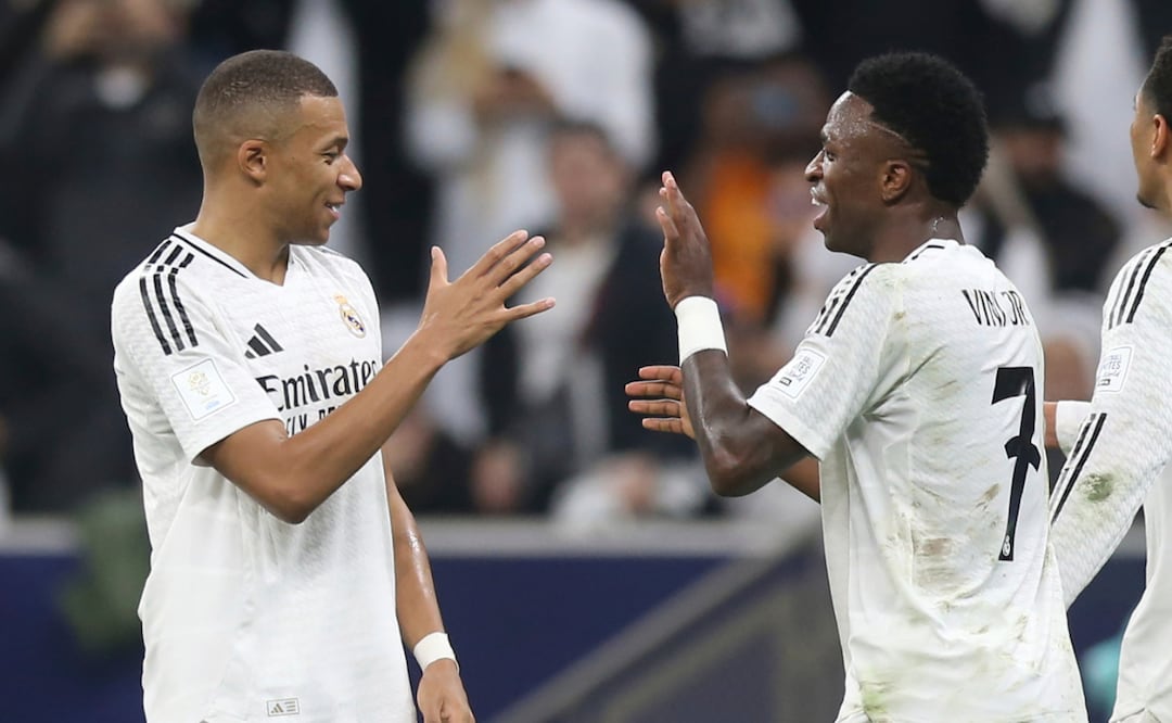 Kylian Mbappé vs Vinicius Jr. ¿Quién es más rico? Esta es la fortuna de los jugadores del Real Madrid. Foto: AP/Hussein Sayed