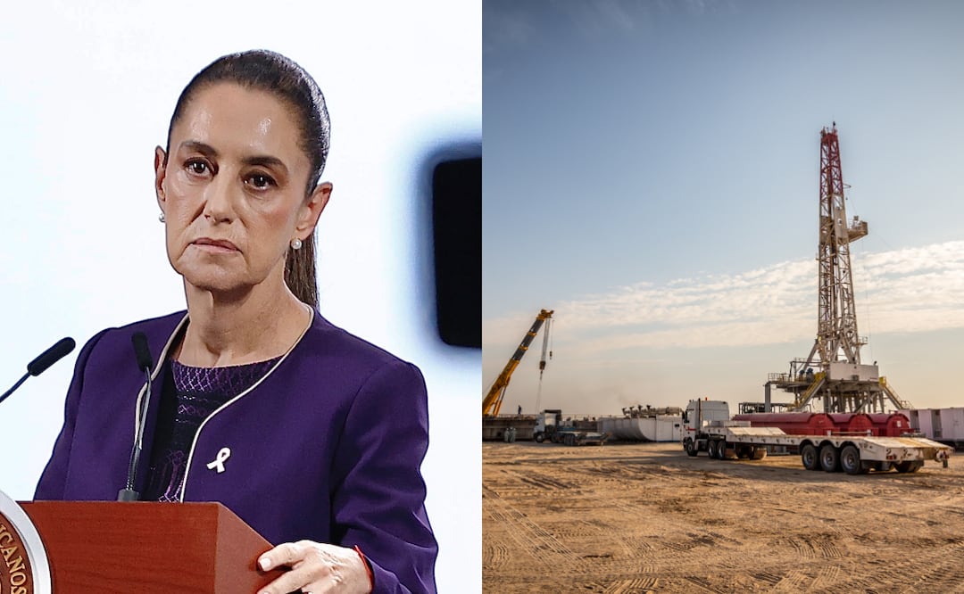 México apuesta por explotar gas natural con 'fracking' para reducir dependencia de Estados Unidos. Foto: Berenice Fregoso / EL UNIVERSAL / CANVA