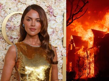 Eiza González escapa de su casa en Los Ángeles tras devastadores incendios: “Es como conducir al infierno”