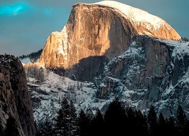 El parque Yosemite se cubre de nieve en plena primavera