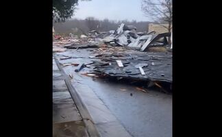 Videos. Tornado provoca estragos en Arkansas y Missouri