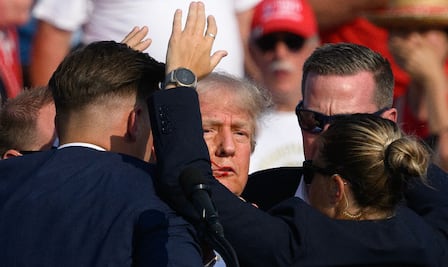 Servicio Secreto dice que no fue informado que había un hombre armado en el mitin de Trump