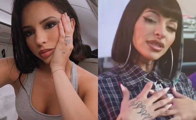 “Quiere ser ella”: acusan a Ángela Aguilar de copiar a Cazzu con el mismo anillo