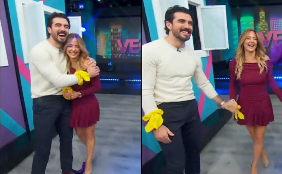 Andrea Legarreta pasa página tras Erik Rubín y desata rumores de romance con sobrino de Pepillo Origel. Tomada de TikTok @programa_hoy