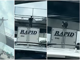 Video. Hombre de Texas muere por bailar sobre la caja de tráiler en movimiento