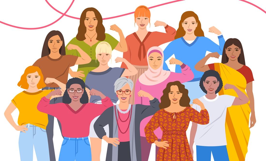Día de la Mujer. iStock/ vectorikart