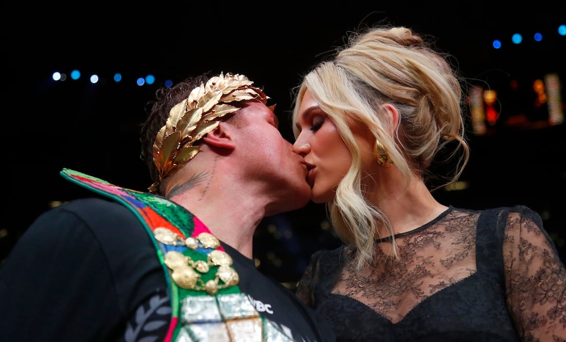 ‘Canelo’ Álvarez y Fernanda Gómez anuncian embarazo. ¿Cuántos hijos tiene el boxeador mexicano y quienes son sus madres?  
Foto: EFE