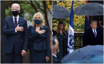 Biden y Trump homenajean a los excombatientes de EU en Día de Veteranos