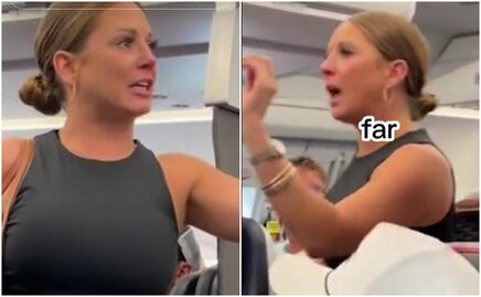 ¡No era de otro planeta! Revelan video completo de mujer que dijo que pasajero “no era real” y la identifican