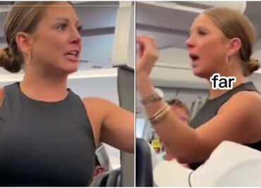 ¡No era de otro planeta! Revelan video completo de mujer que dijo que pasajero “no era real” y la identifican